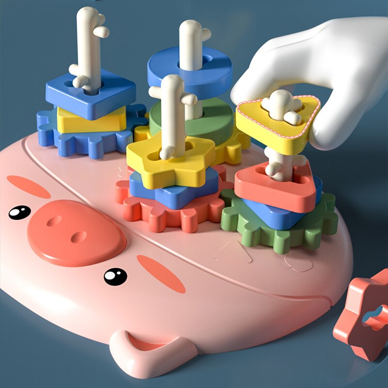 Piglet    Ʈ Į   θ-ڳ ȣ ۿ   Montessori Kids Toys